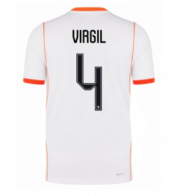 Holland Virgil van Dijk #4 Udebanetrøje VM 2026 Kortærmet